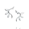 Efva Attling Sølvøredobber-Orepynt, Freesia