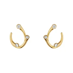 Georg Jensen Gulløredobber-Orepynt, Magic Diamant