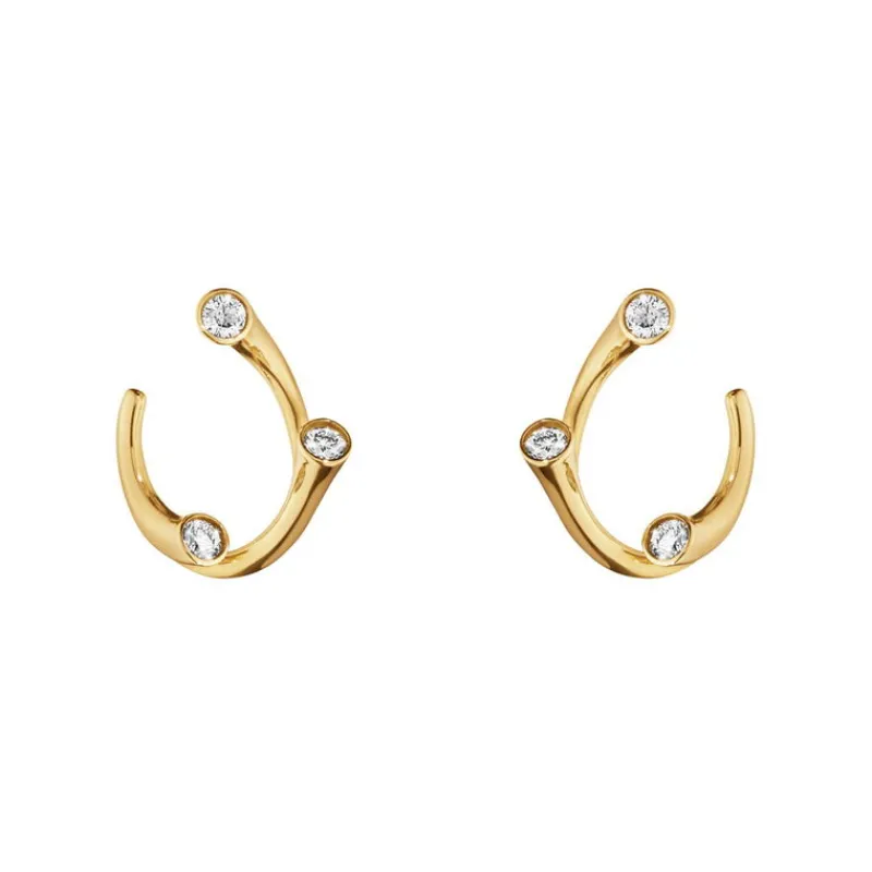 Georg Jensen Gulløredobber-Orepynt, Magic Diamant