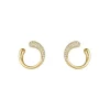 Georg Jensen Gulløredobber-Orepynt, Mercy 0,38 Ct