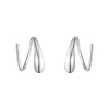 Georg Jensen Sølvøredobber-Orepynt, Mercy Swirl