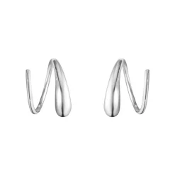 Georg Jensen Sølvøredobber-Orepynt, Mercy Swirl