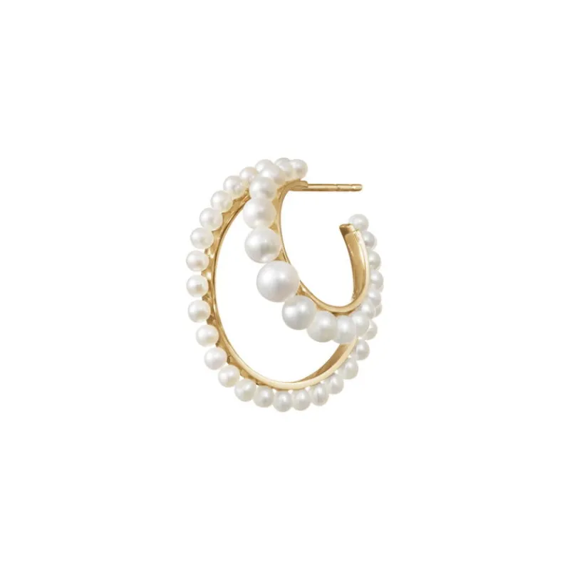 Sophie Bille Brahe Gulløredobber-Orepynt, Petite Boucle Perle