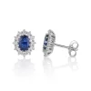 David-Andersen Gulløredobber-Orepynt, Rosett Safir