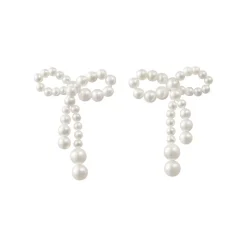 Sophie Bille Brahe Perleøredobber-Orepynt. Rosette De Perles