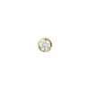Georg Jensen Gulløredobber-Orepynt, Signature Diamonds 0,05 Ct