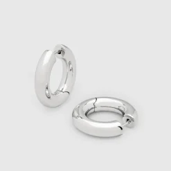 Tom Wood Konfirmasjongave Til Gutter-Øreringer, Chunky Hoops Medium