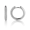 David-Andersen Gulløredobber-Øreringer, Diamanter 1,00 Ct