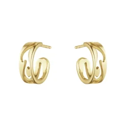 Georg Jensen Gulløredobber-Øreringer, Fusion