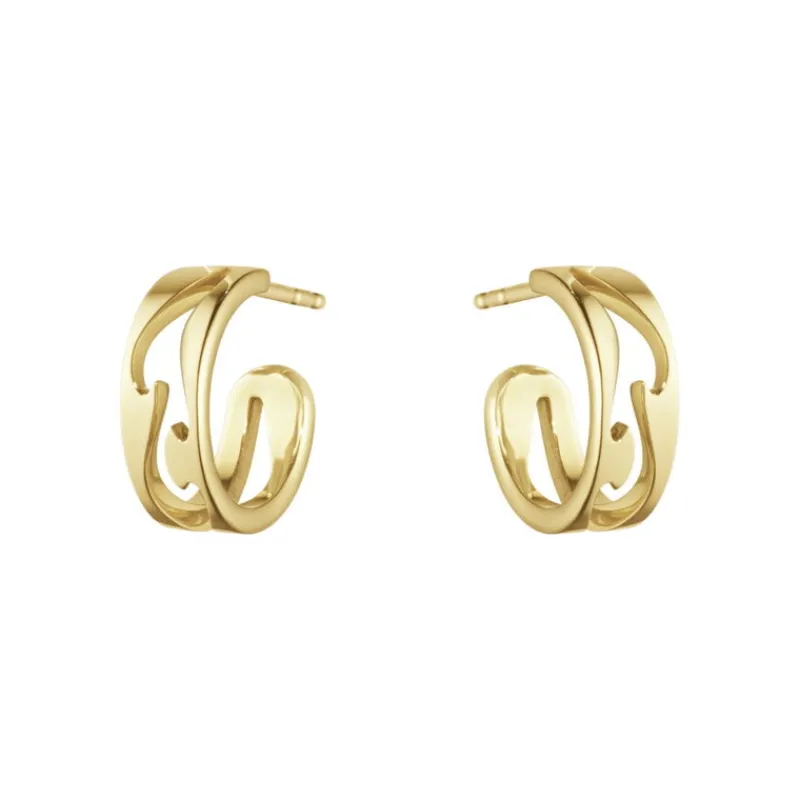 Georg Jensen Gulløredobber-Øreringer, Fusion