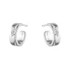 Georg Jensen Gulløredobber-Øreringer, Fusion (Sma)
