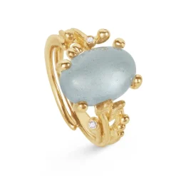 Ole Lynggaard Copenhagen Gullringer-Ring, Boho Akvamarin