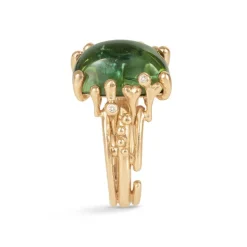 Ole Lynggaard Copenhagen Gullringer-Ring, Boho Gronn Turmalin