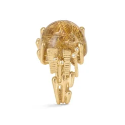 Ole Lynggaard Copenhagen Gullringer-Ring, Boho Rutilkvarts