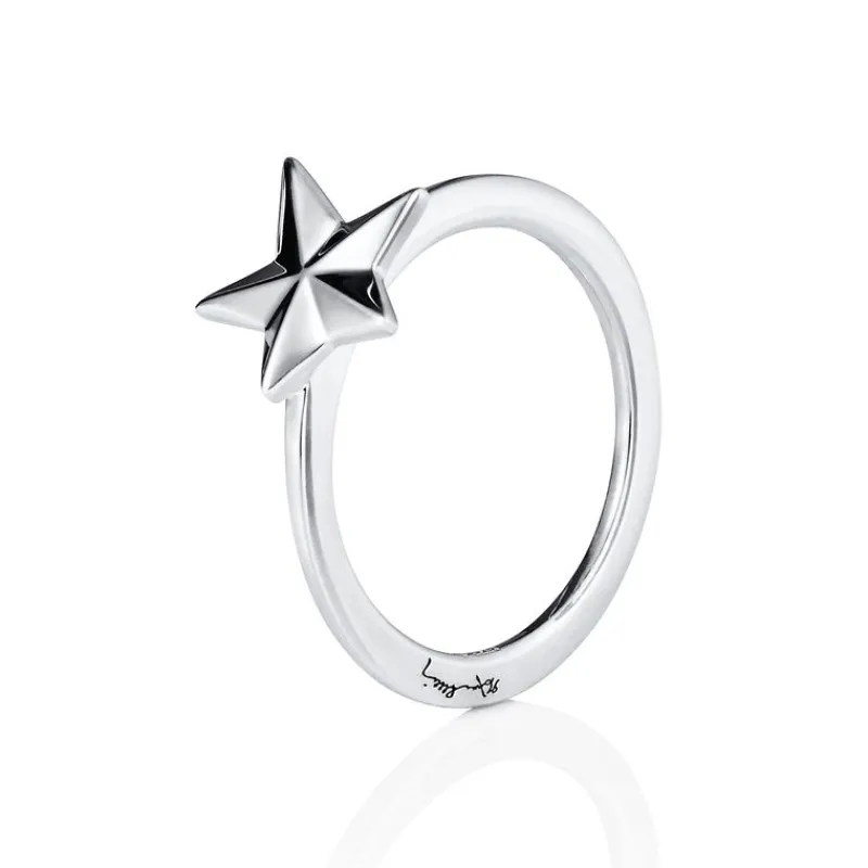 Efva Attling Sølvringer-Ring, Catch A Falling Star