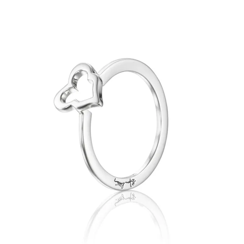 Efva Attling Sølvringer-Ring, Crazy Heart
