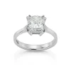 David-Andersen Diamantringer-Ring, Cushion 2,52 Ct