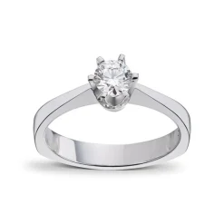 David-Andersen Forlovelsesringer-Ring, D-A 1876 (0,40 Ct)