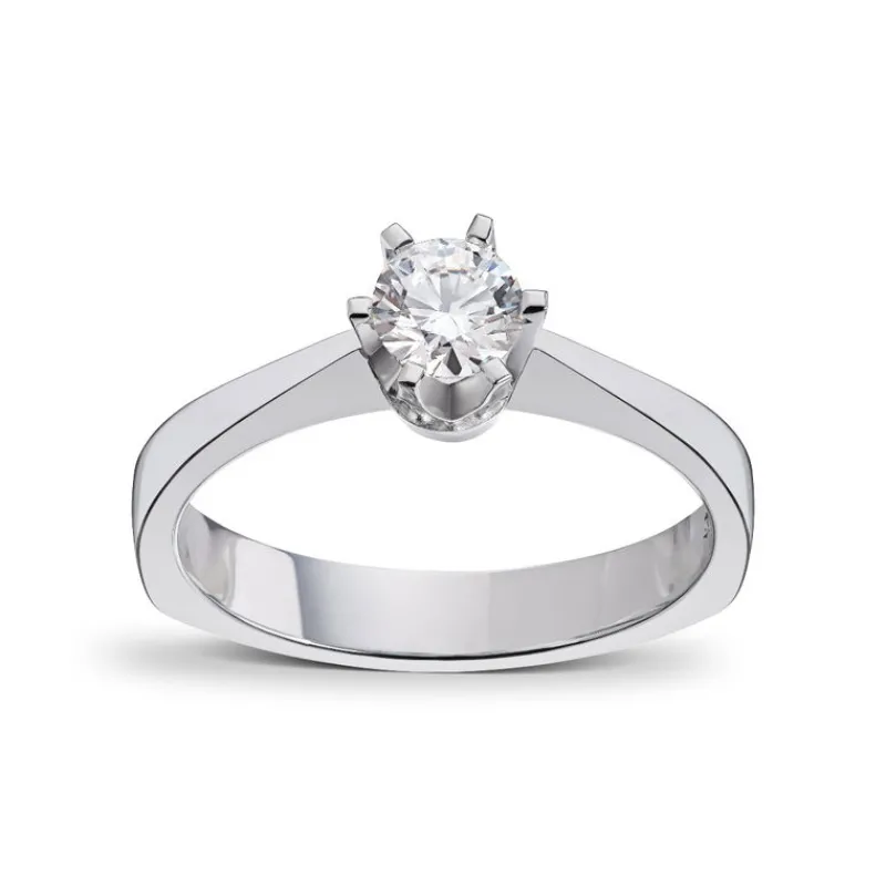 David-Andersen Forlovelsesringer-Ring, D-A 1876 (0,40 Ct)