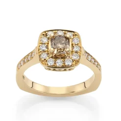 David-Andersen Diamantringer-Ring, D-A 2015 Fancy Brown (1,34 Ct)