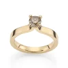 David-Andersen Forlovelsesringer-Ring, D-A Classic Fancy Brown Champagne 0,50 Ct