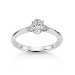 David-Andersen Diamantringer-Ring, D-A Trilliant (0,60 Ct)
