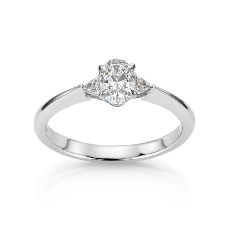 David-Andersen Diamantringer-Ring, D-A Trilliant (0,60 Ct)