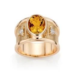 David-Andersen Gullringer-Ring, Deco Citrin
