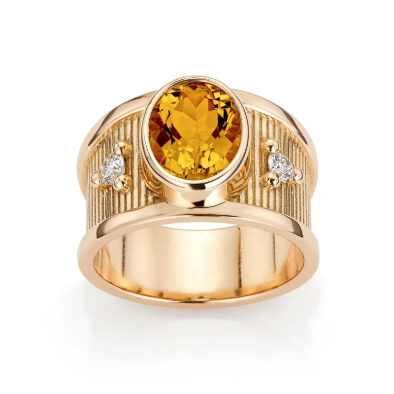David-Andersen Gullringer-Ring, Deco Citrin