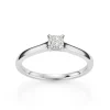 David-Andersen Diamantringer-Ring, Enstens Cushionslipt Diamant 0,30 Ct