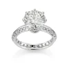 David-Andersen Diamantringer-Ring, Enstens Pave (4,86 Ct)
