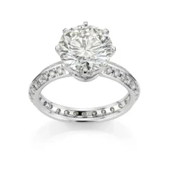 David-Andersen Diamantringer-Ring, Enstens Pave (4,86 Ct)