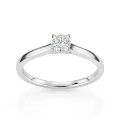 David-Andersen Diamantringer-Ring, Enstens Rund Brilliantslipt Diamant 0,30 Ct