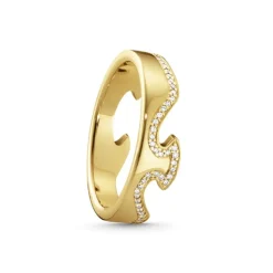 Georg Jensen Diamantringer-Ring, Fusion Endestykke