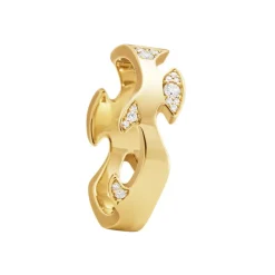 Georg Jensen Diamantringer-Ring, Fusion Midtstykke