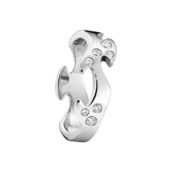 Georg Jensen Diamantringer-Ring, Fusion Midtstykke