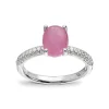 David-Andersen Diamantringer-Ring, Gronlandsrubin 3,18Ct