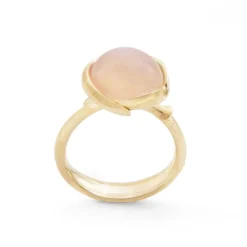 Ole Lynggaard Copenhagen Gullringer-Ring, Lotus Blush Manesten Liten