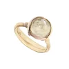 Ole Lynggaard Copenhagen Gullringer-Ring, Lotus Str 2 Rutilkvarts