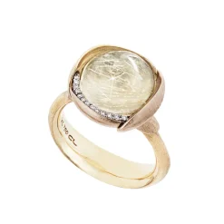Ole Lynggaard Copenhagen Diamantringer-Ring, Lotus Str 3 Rutilkvarts