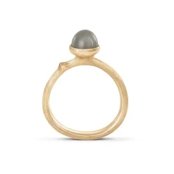 Ole Lynggaard Copenhagen Gullringer-Ring, Lotus Tiny Gra Manesten