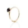 Efva Attling Gullringer-Ring, Love Bead Rokkvarts