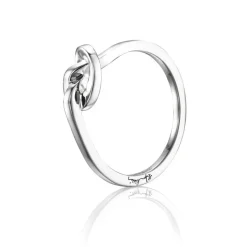 Efva Attling Sølvringer-Ring, Love Knot