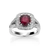 David-Andersen Gullringer-Ring, Rubin 2,03 Ct