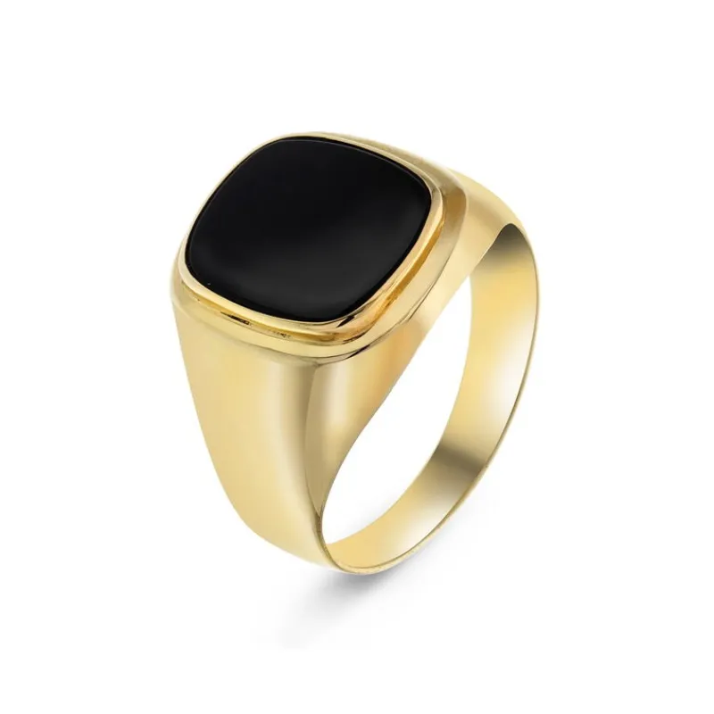 David-Andersen Gullringer-Ring, Signet Onyx