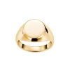 David-Andersen Gullringer-Ring, Signet Oval