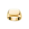 David-Andersen Gullringer-Ring, Signet Rektangulaer