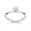 David-Andersen Diamantringer-Ring, Solitaer 0,30 Ct