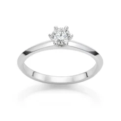 David-Andersen Diamantringer-Ring, Solitaer 0,30 Ct