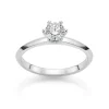 David-Andersen Diamantringer-Ring, Solitaer 0,50 Ct